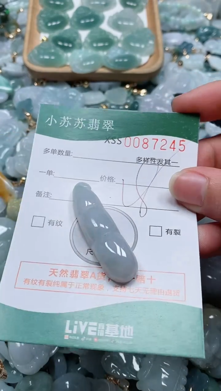 【闪购商品】翡翠颈饰未镶嵌闪购商品0087245