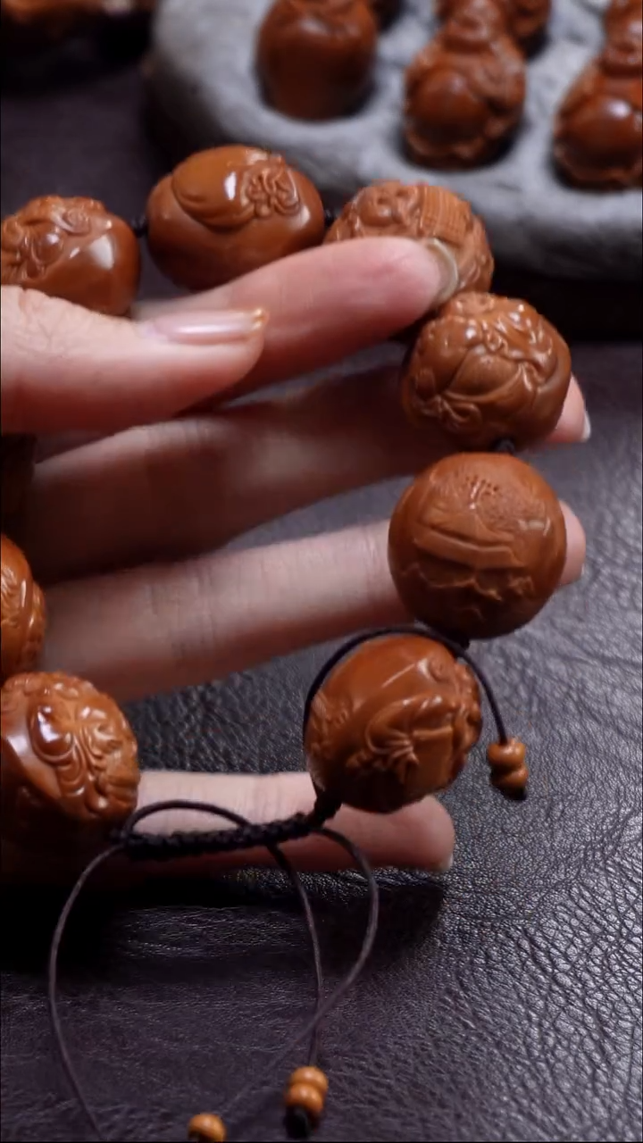 手串/手链橄榄核风景财神