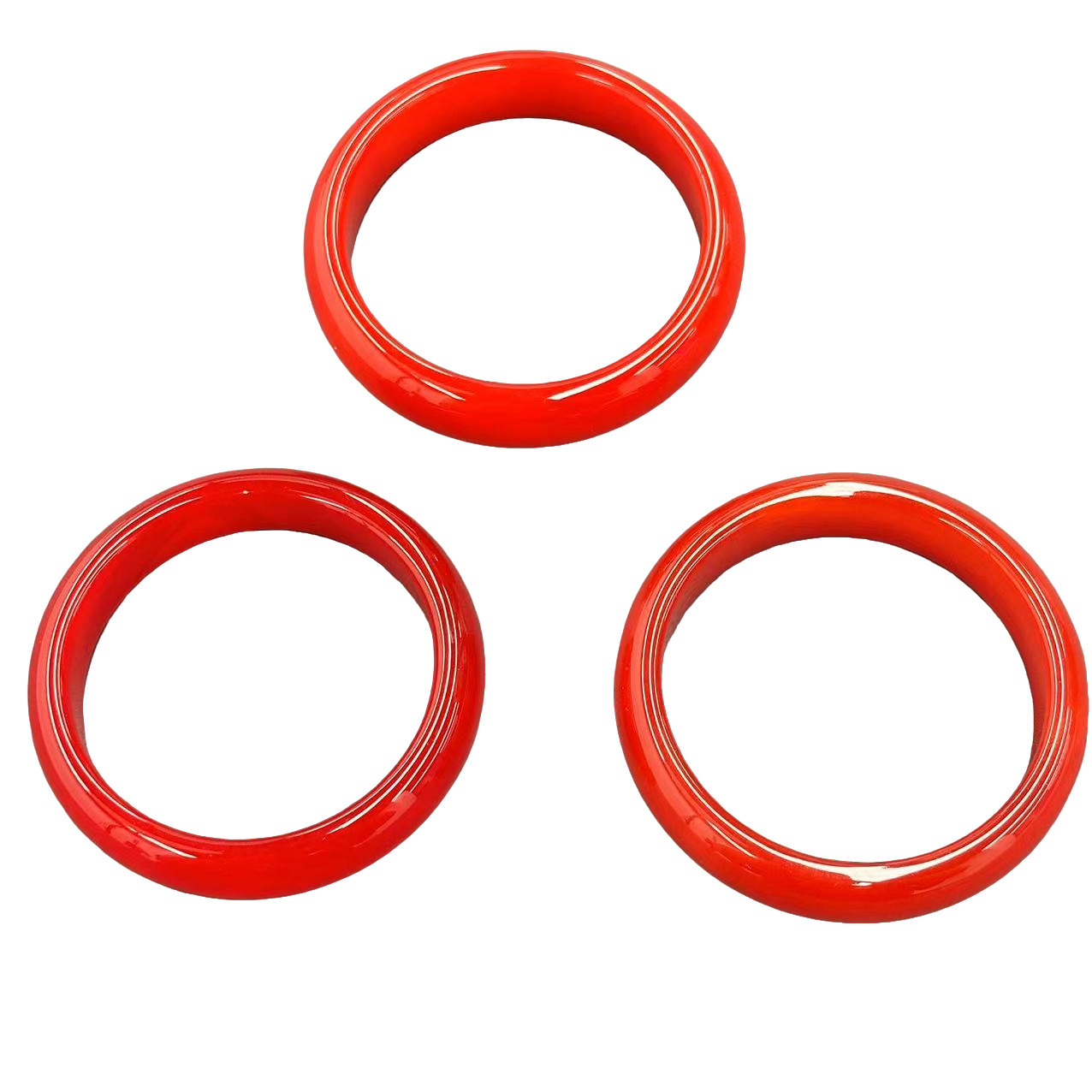 【符老板】s1170-复古气质红景玛瑙宽条手镯-赠礼盒-多样性只发一件