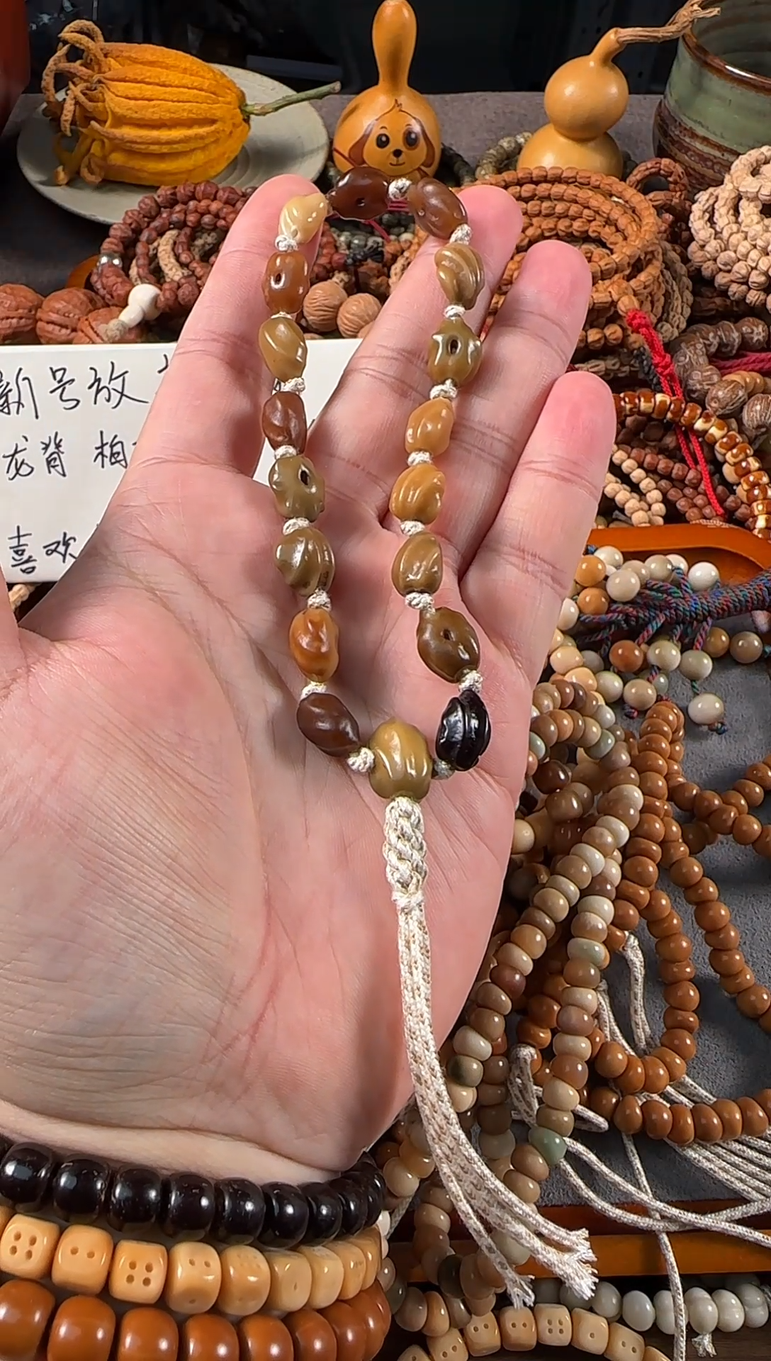 手串龙脊菩提原籽多宝手持10
