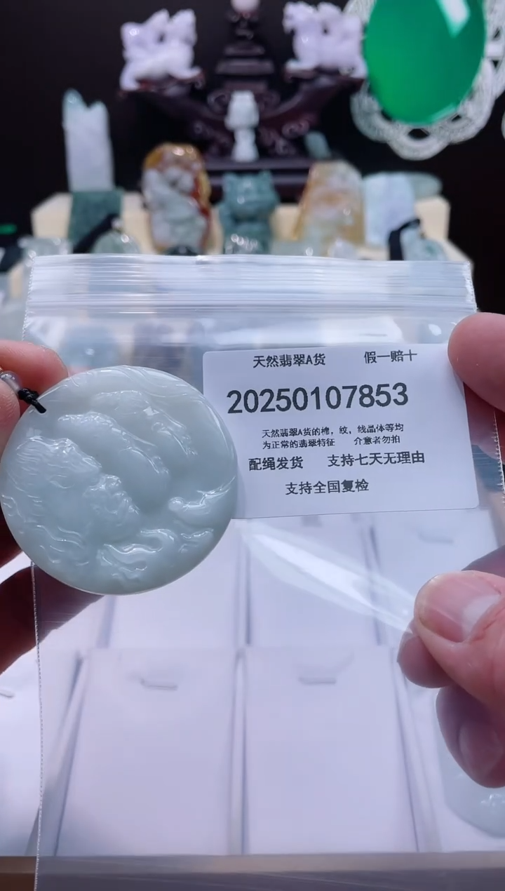 【闪购商品】翡翠颈饰未镶嵌闪购商品8号店200250010025