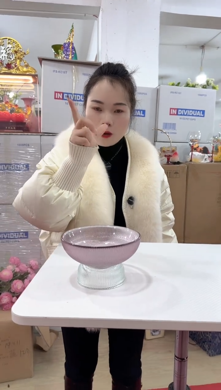 【闪购商品】无铅玻璃甄选花器-i-早42