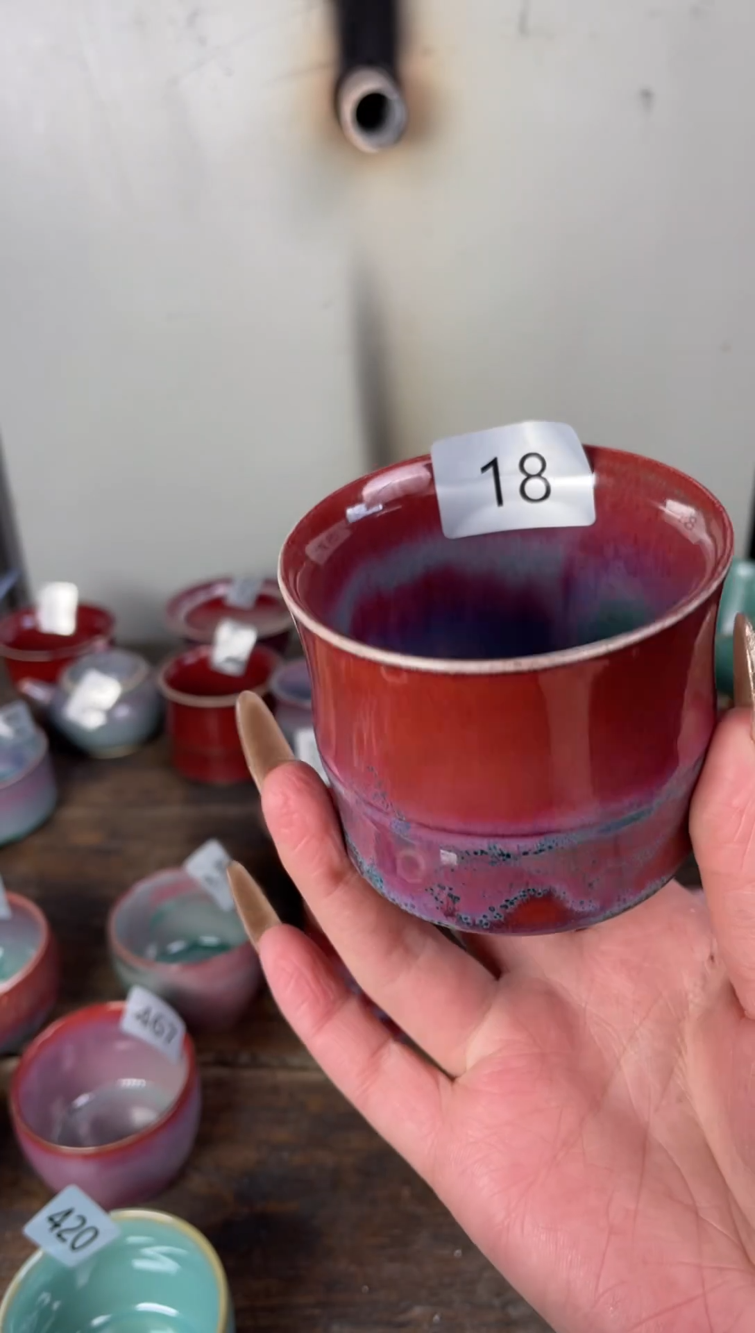 【闪购商品】摆件钧瓷手工茶器窑变