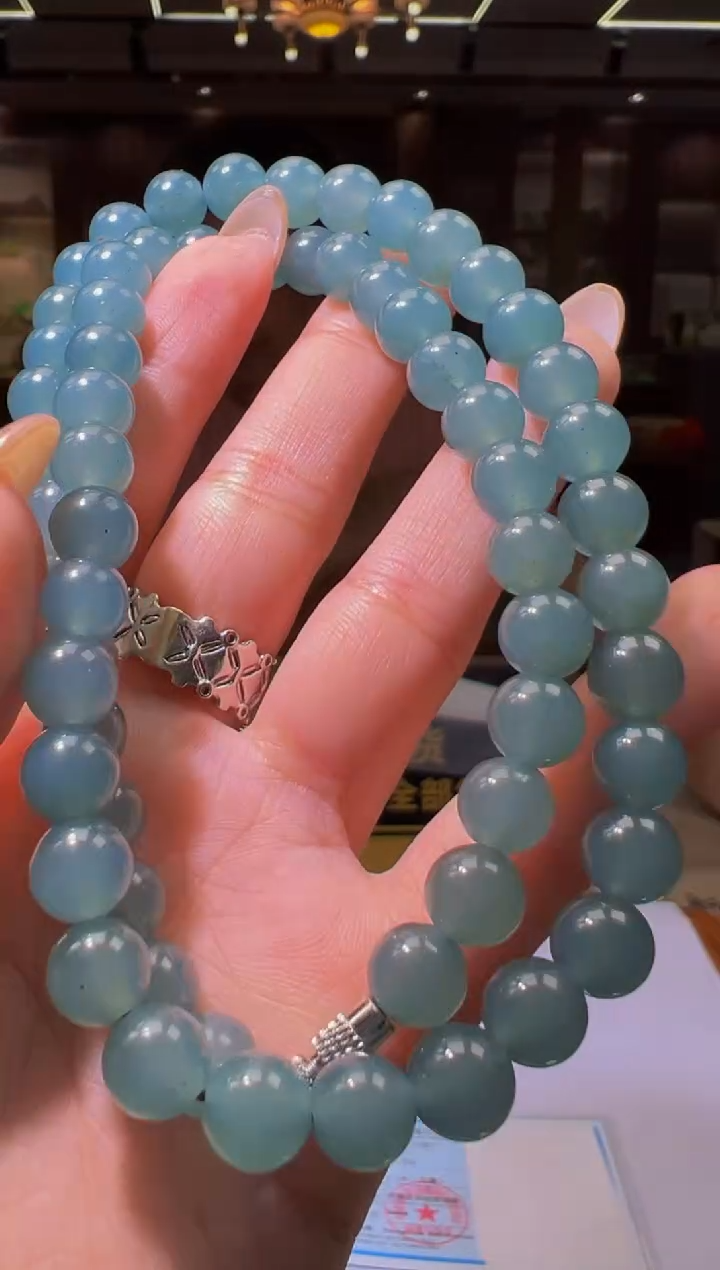 翡翠未镶嵌颈饰BQ2025-6-2-43