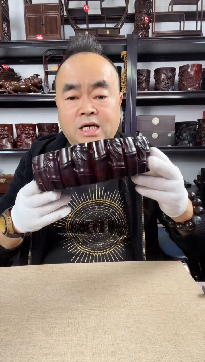 木864瑕疵老李红木工艺品