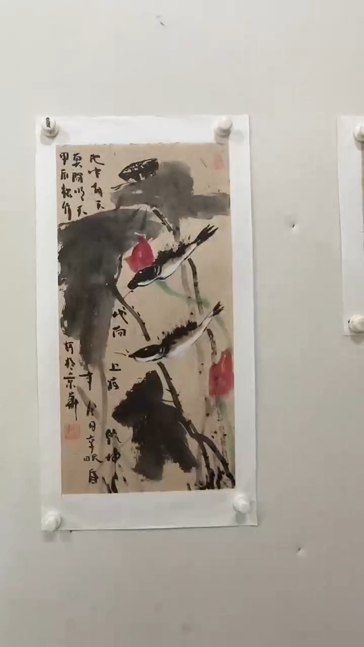 【闪购商品】国画沈松手绘国画