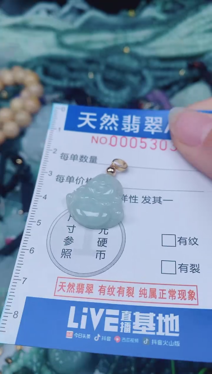 颈饰未镶嵌翡翠00005303