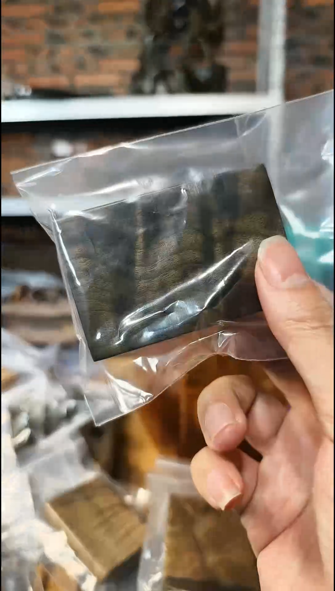 【闪购商品】金丝楠无事牌手把件