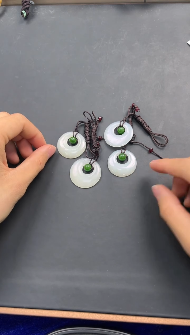 未镶嵌手串和田玉且末天泰白玉吊坠微色差多样性拍一发一