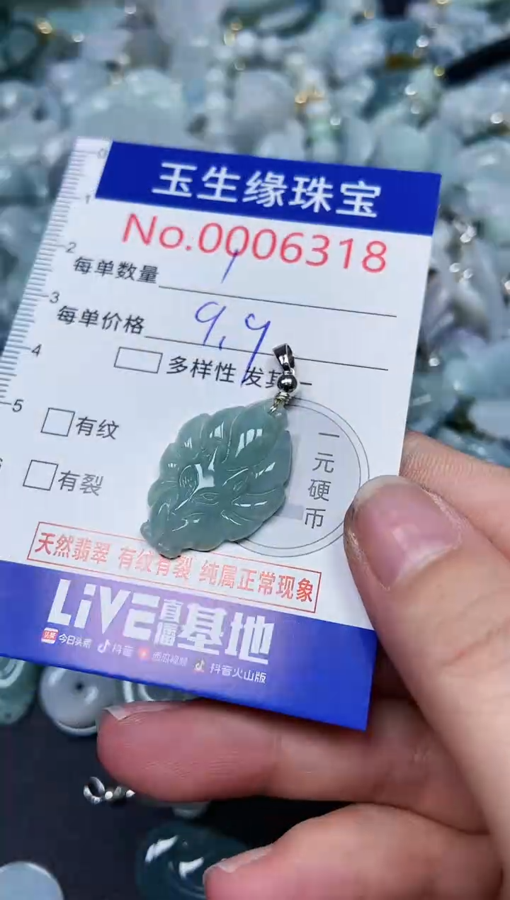 【闪购商品】翡翠颈饰未镶嵌闪购00006318