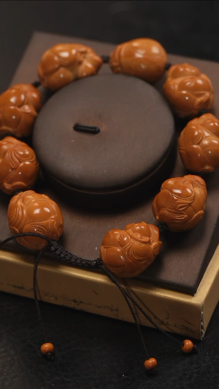 【闪购商品】橄榄核手串/手链橄榄核文玩作品