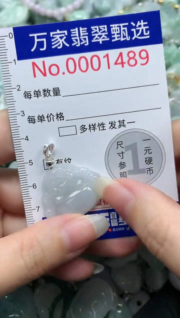 吊坠(不含链)未镶嵌翡翠1489