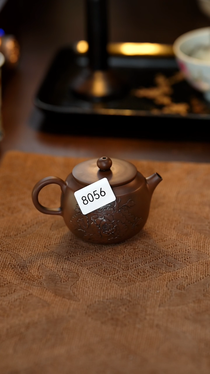 【闪购商品】雲梦茶器紫陶小壶8056