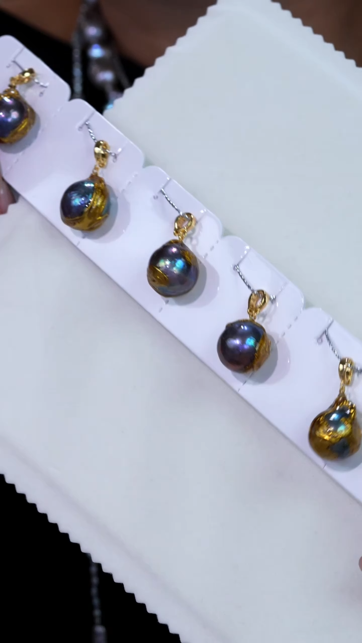 未镶嵌淡水珍珠吊坠【不含链】735