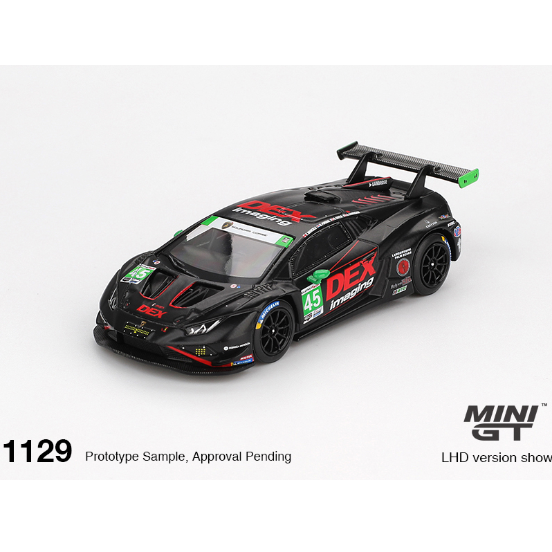 [匠擎预售]MINIGT车模1:64 #1129兰博基尼 GT3 EVO2 合金汽车模型