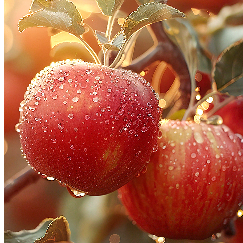 80mm以上/净重8斤高次大果 新疆阿克苏冰糖心苹果 大个饱满放心吃