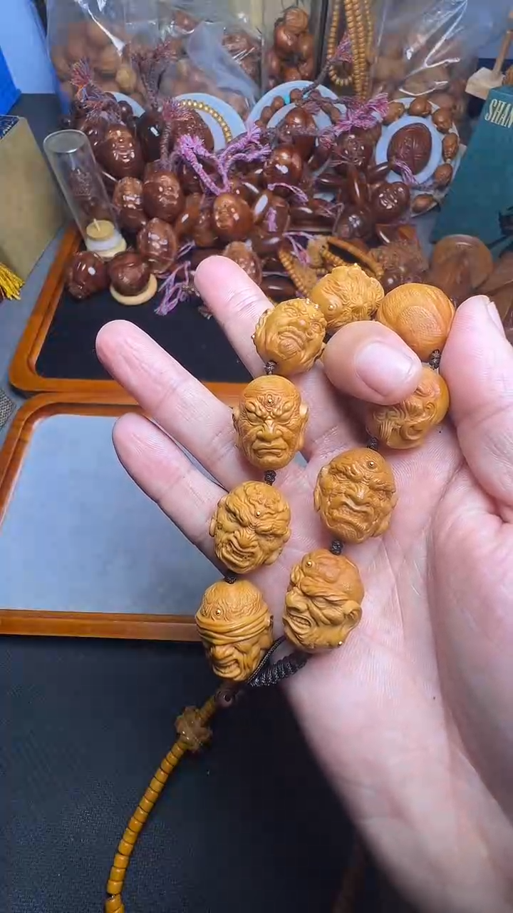 手串橄榄核用****0恶僧佛爷