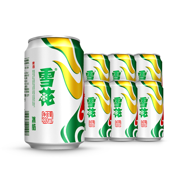 雪花9度冰酷啤酒听装 330ml*6