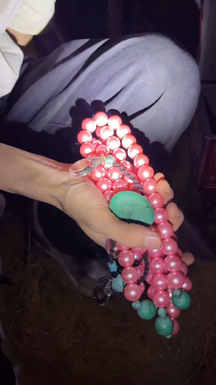 【闪购商品】【闪购商品】粉色朝珠项链