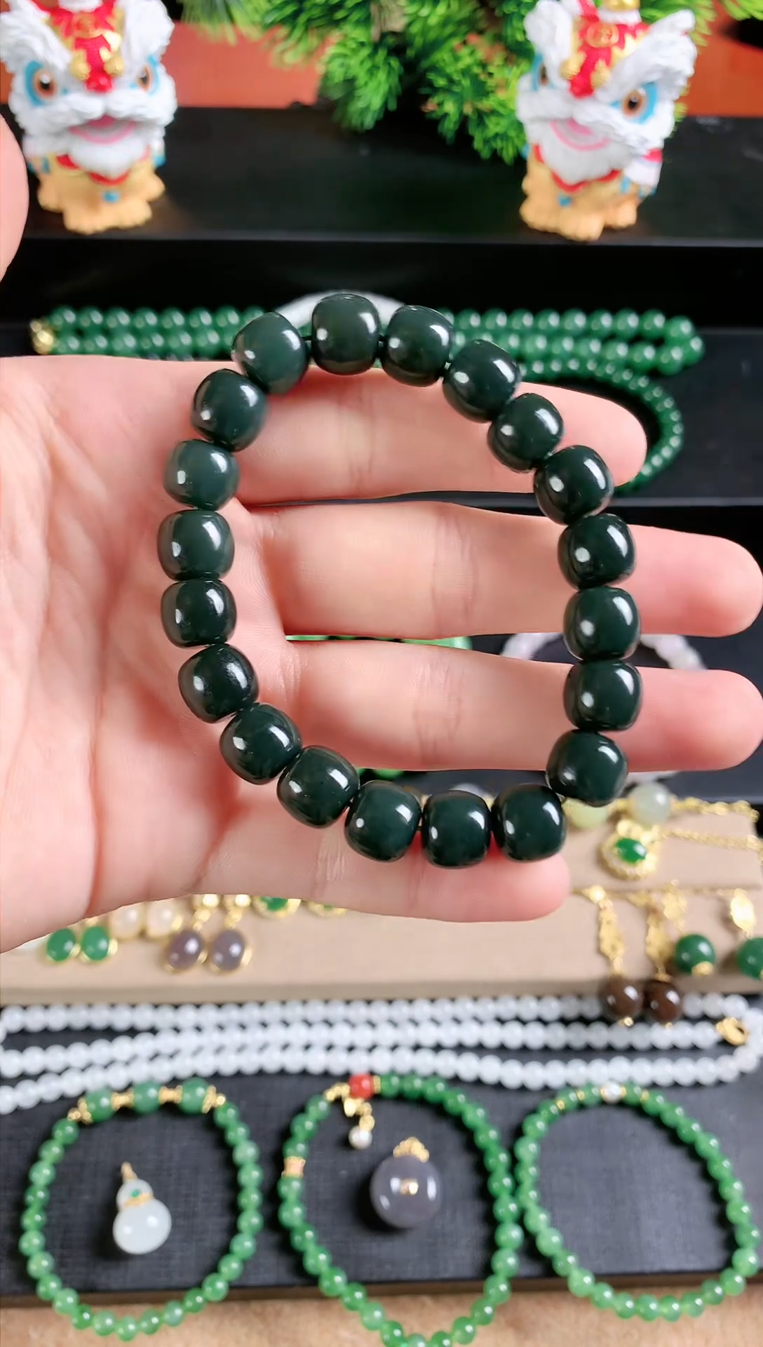 未镶嵌手链和田玉1