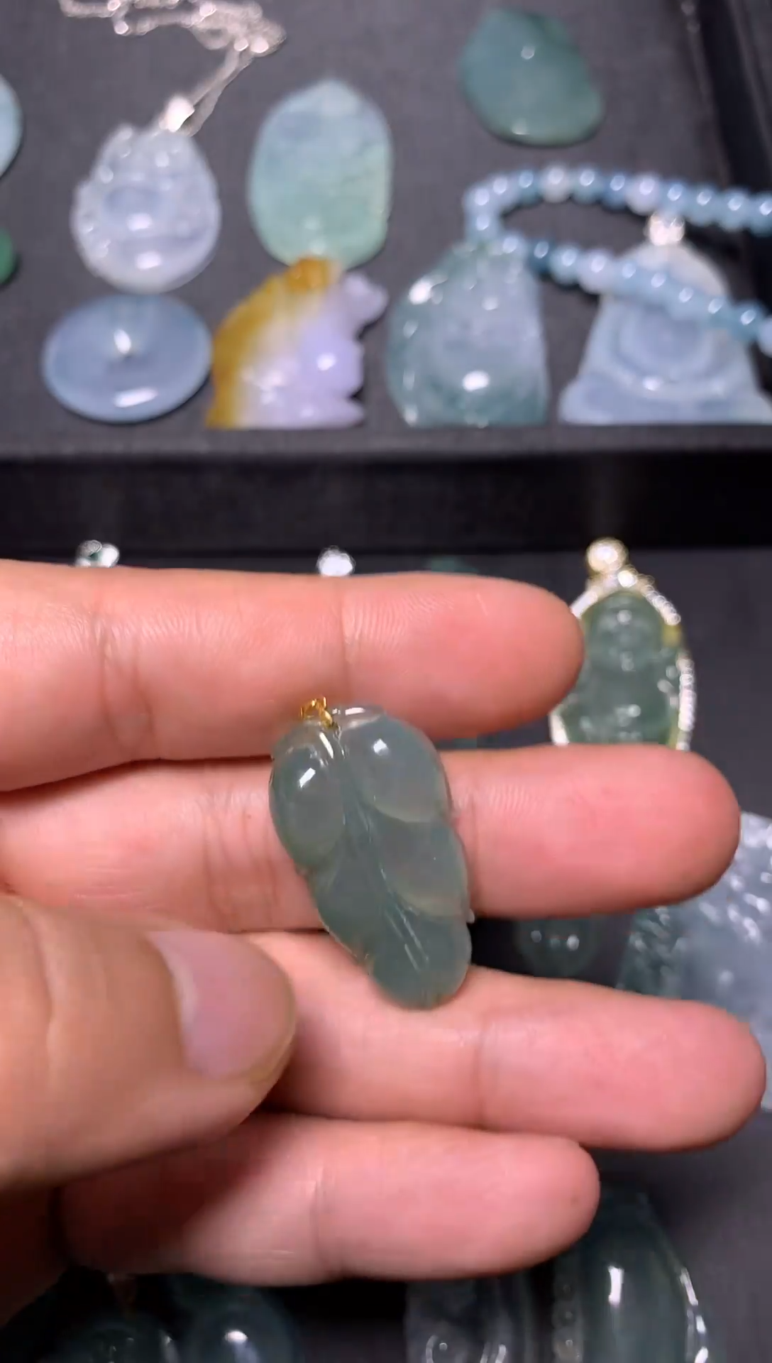 吊坠(不含链)未镶嵌翡翠吊坠