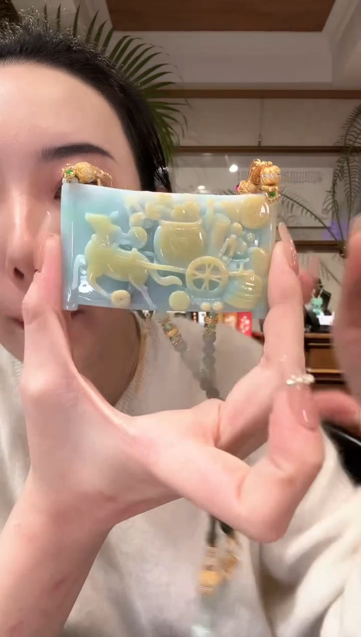 【闪购商品】翡翠颈饰未镶嵌国风