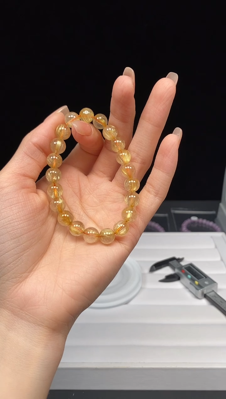 水晶手链未镶嵌多样性发其一；编号190