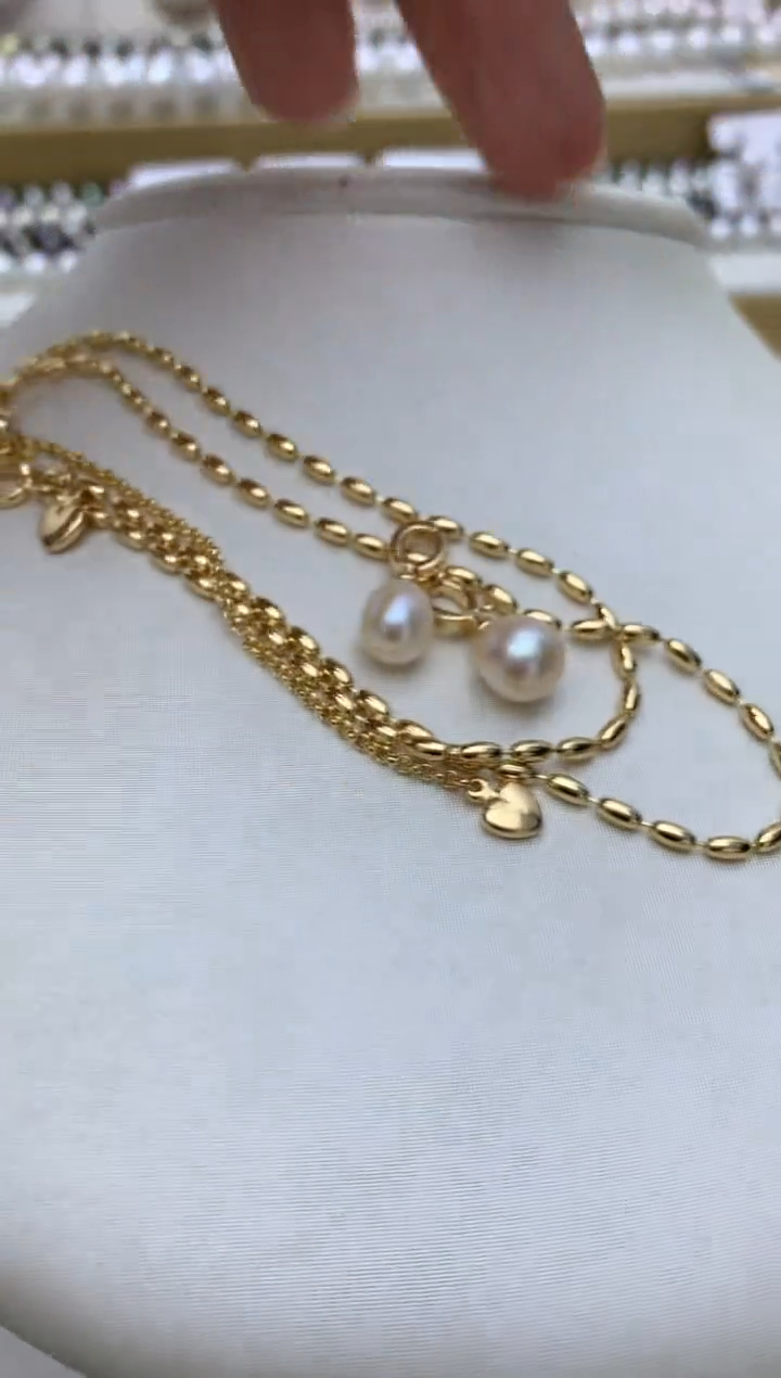 项链未镶嵌淡水珍珠w22 多样性发其一