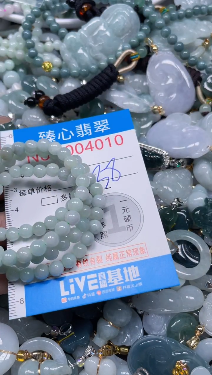 颈饰未镶嵌翡翠4010