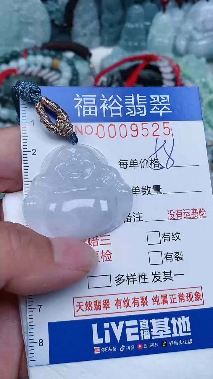 【闪购商品】翡翠颈饰未镶嵌...0009525