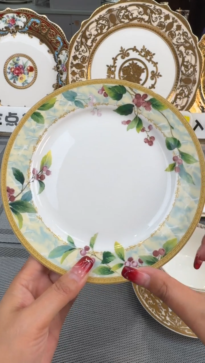 【闪购商品】瓷片7.5英寸平盘 2个福利价