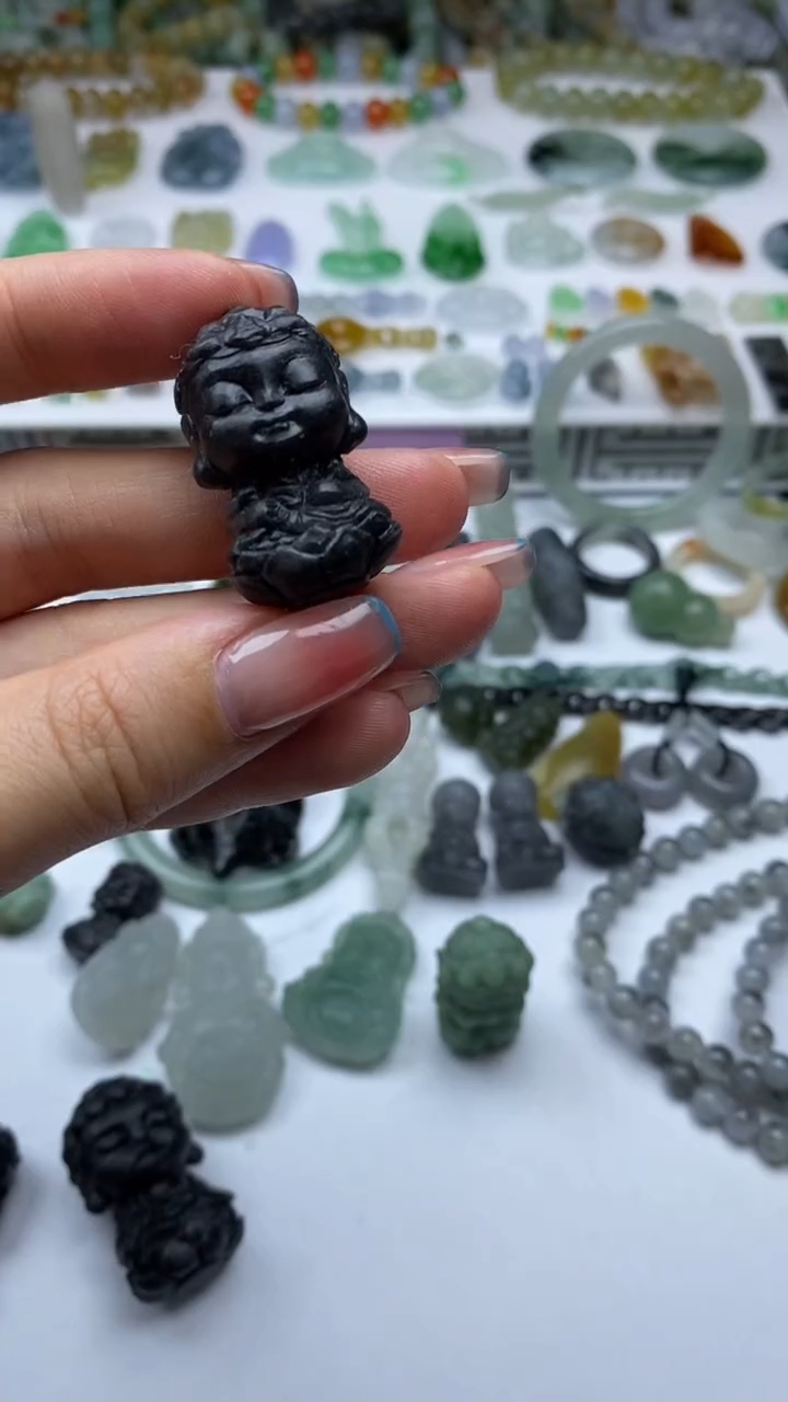 未镶嵌定制翡翠毛货定制不退不换