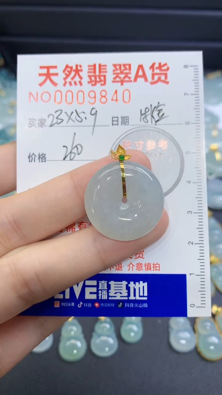 【闪购商品】翡翠颈饰未镶嵌翡翠
