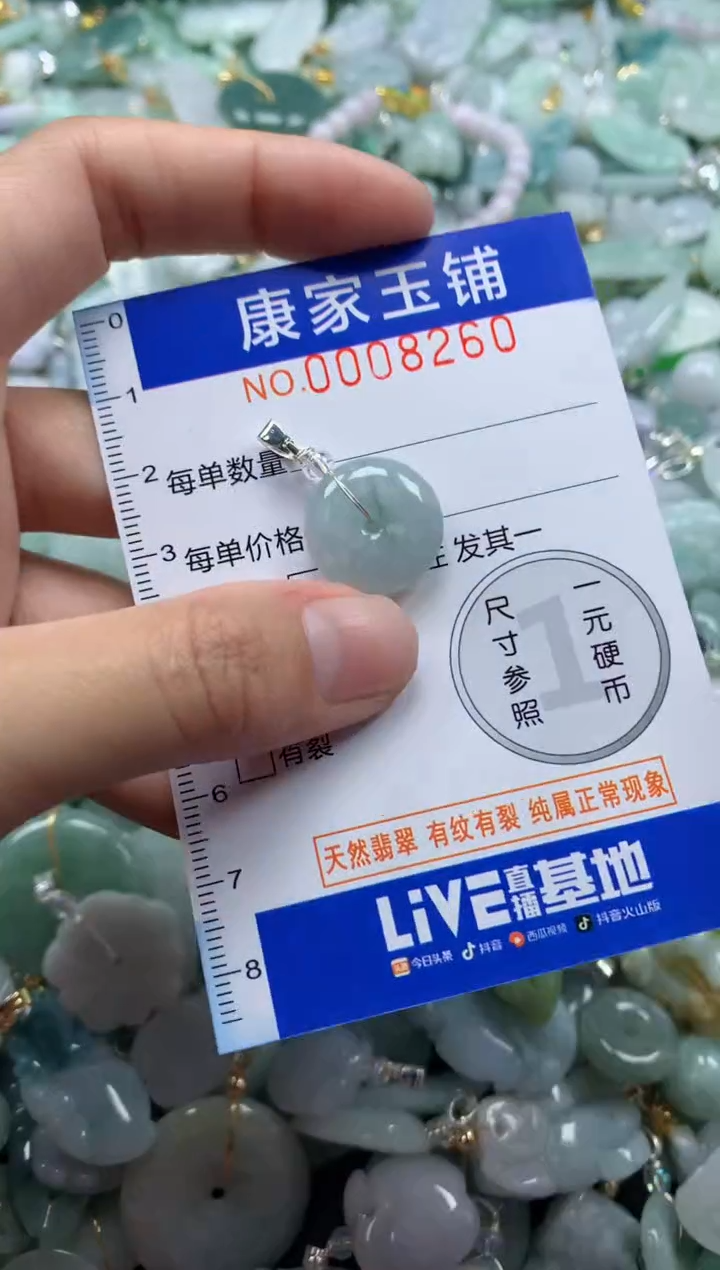 颈饰未镶嵌翡翠8260