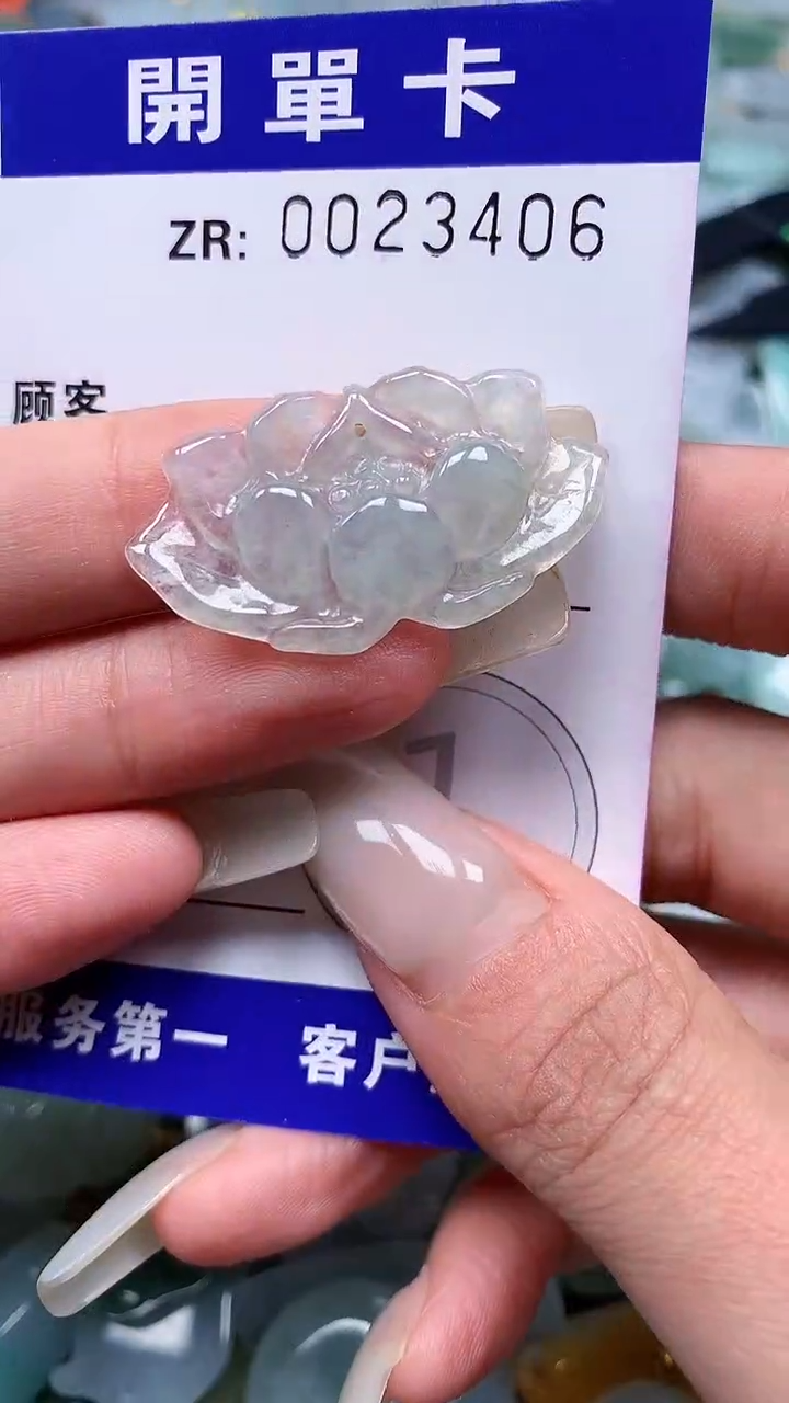 颈饰未镶嵌翡翠翡翠A货 多样性发其一（不含链）