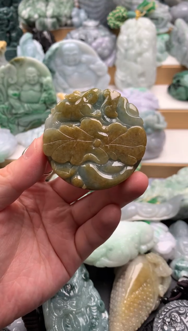 吊坠(不含链)未镶嵌翡翠1