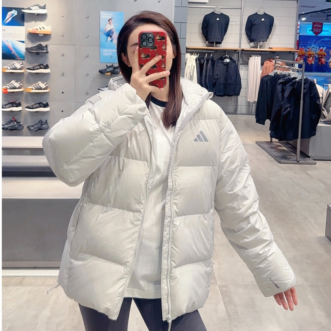 阿迪达斯 （adidas）|（新款）2025男女同款短羽绒服 KC2477