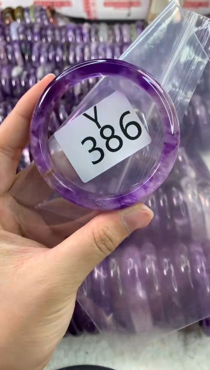 【闪购商品】水晶水晶手镯Y未镶嵌386-55