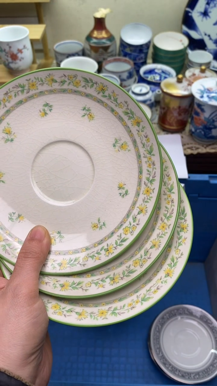 【闪购商品】瓷片012  新年快乐  恭喜发财