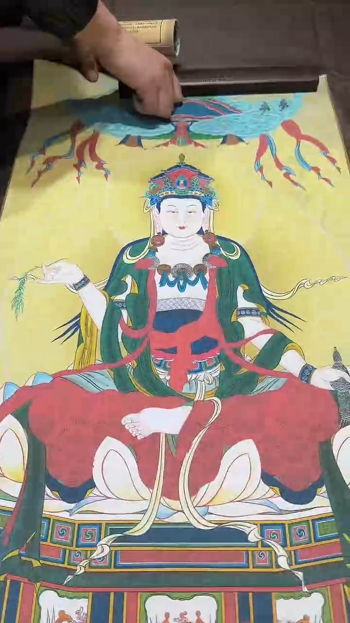 卷轴画【主播精品】高端卷轴画——唐卡AA166