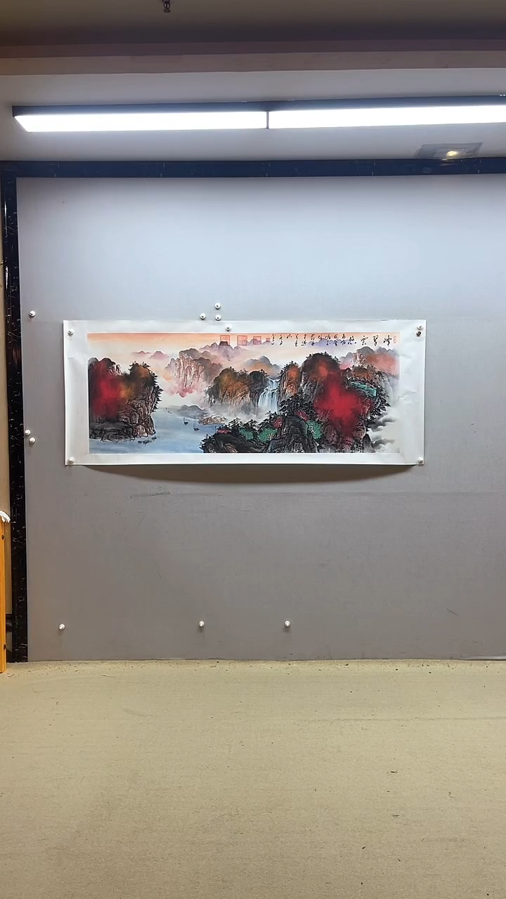 【闪购商品】国画张金专 峰翠云悠