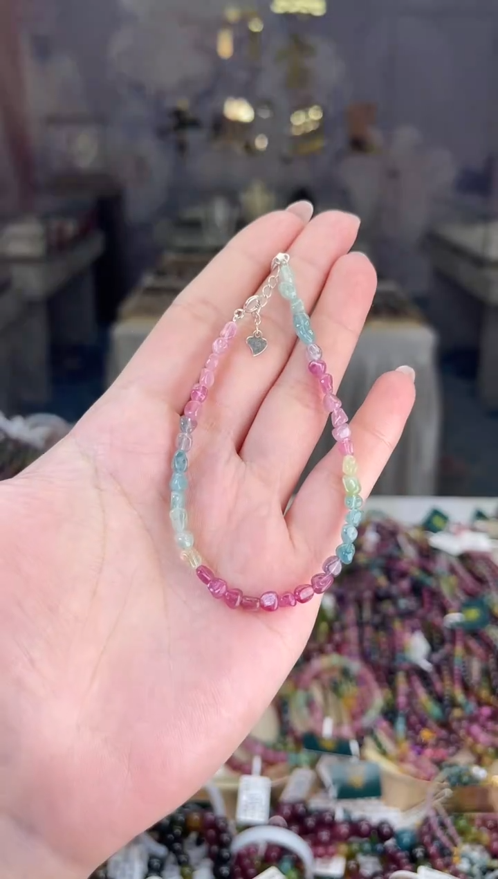 【闪购商品】碧玺/未镶嵌碧玺手链多样性发货