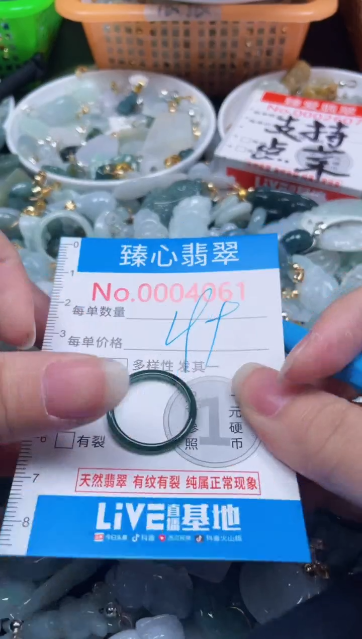 颈饰未镶嵌翡翠4061