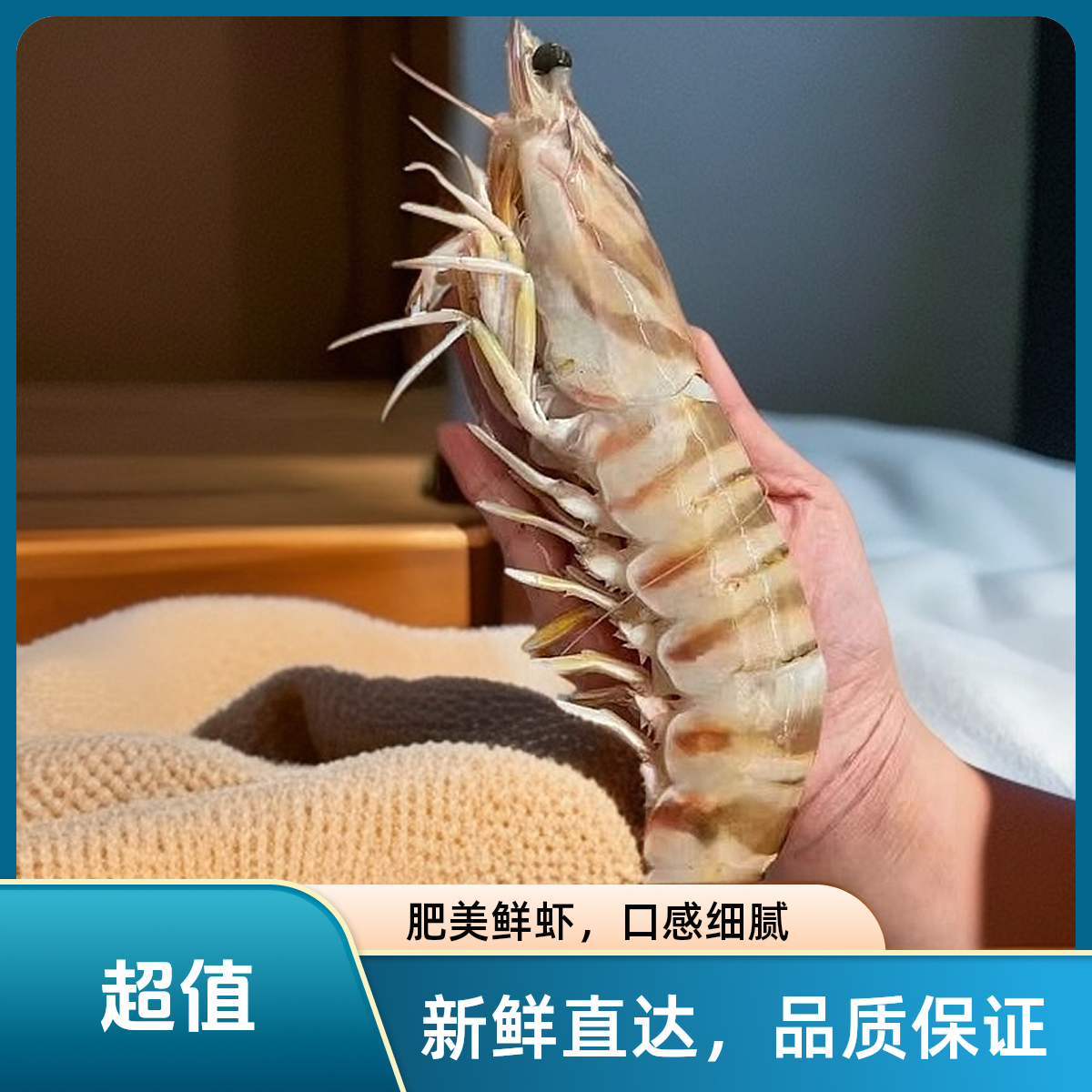 福建深海斑节虾鲜美肉质船冻直发顺丰包邮