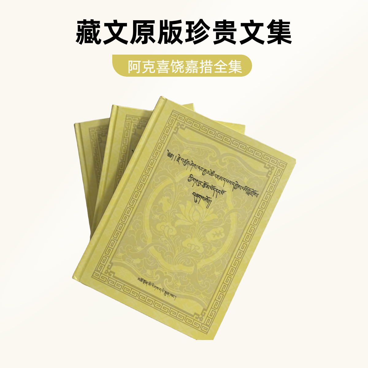 阿克喜饶嘉措文集（1-3）：藏文书籍