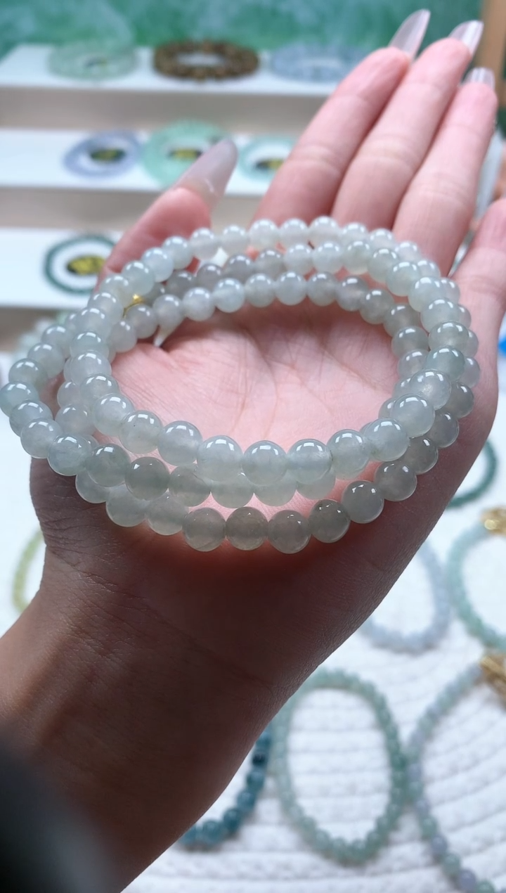 未镶嵌手链翡翠安项链6.6