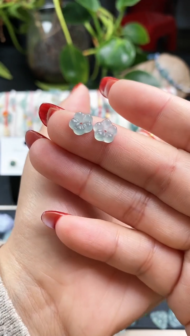 【闪购商品】翡翠戒指未镶嵌开播福利小花