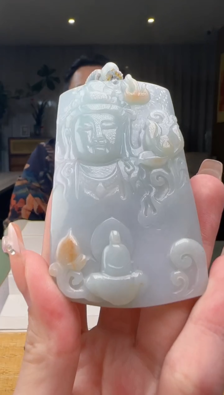 【闪购商品】翡翠吊坠(不含链)未镶嵌CC@@960Q3J08626