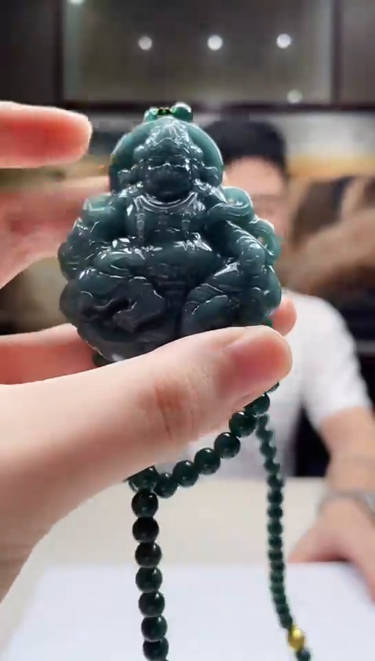 翡翠未镶嵌吊坠(不含链)多样性发其一167