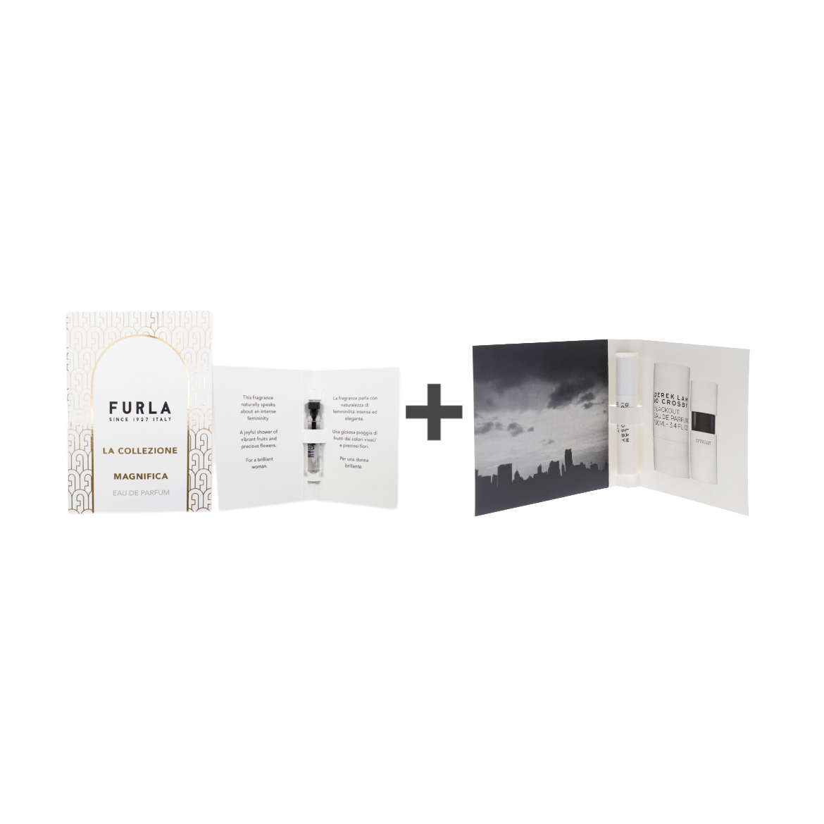 【福利品】小样香水Derek Lam BLACKOUT1ml+ Furla桃逸2ml